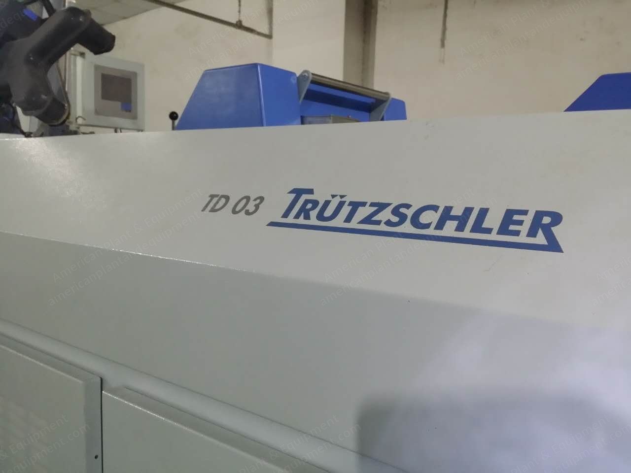 Trutzschler, TD 03, 2011, Drawing Frame, 400mm Exit Can Diameter, 1000mm Exit Can Height