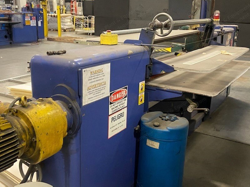 Fecken-Kirfel, K-1, 1970, Foam Skiver, Working Width 62in (1600mm), Bun Height 10in