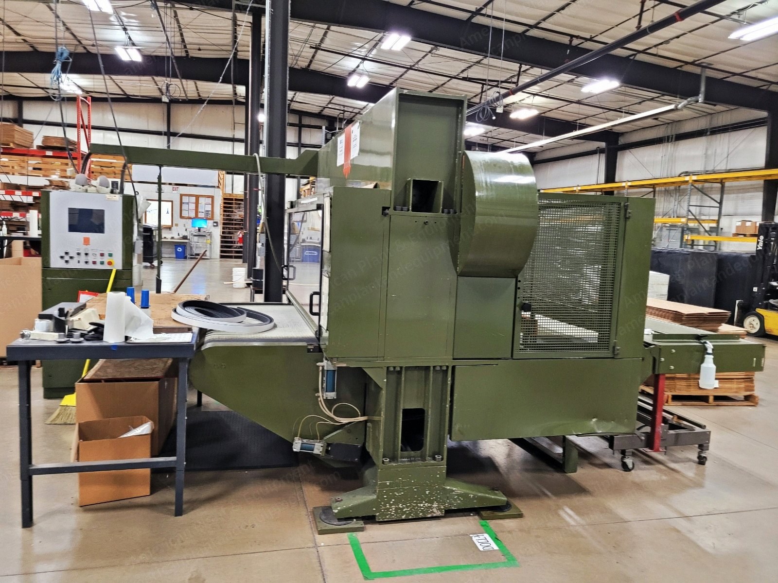 Atom, S-735 - CN - V1HG, 1999, Belt Fed Die Cutter, 35 Ton Capacity, 78.5" Max Cutting Width