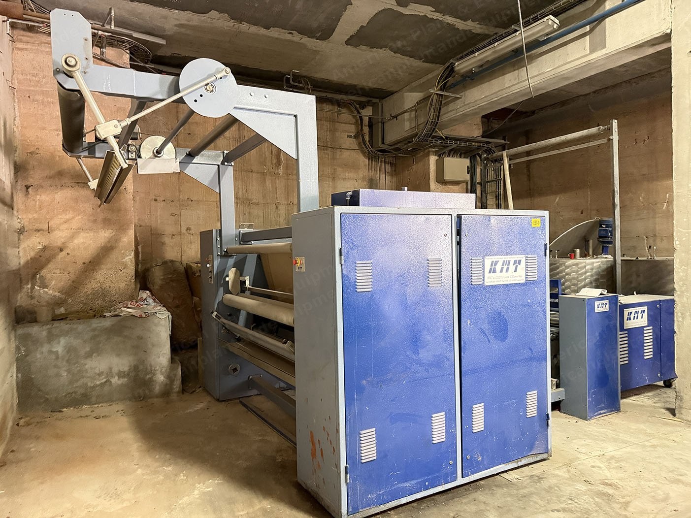 KMT, Combi 620 SSAF, 2003, Calender for Transfer on Fabrics, 1800mm Working Width, 620mm Cylinder Diameter