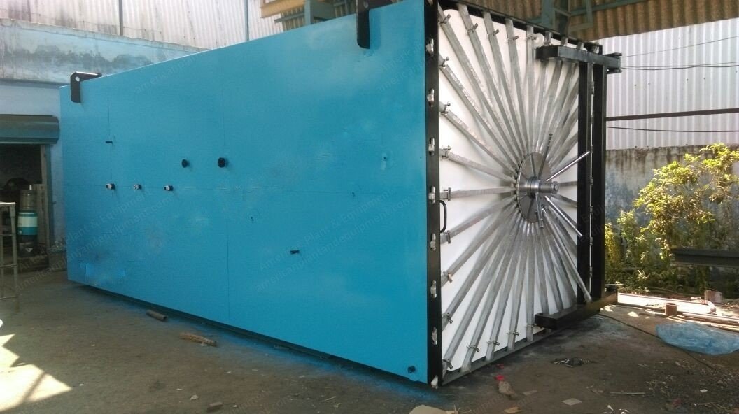 Automatic Double Pallet ETO Sterilizer, 27.5 Cubic Meters, SS 304, 11000x2000x1250mm