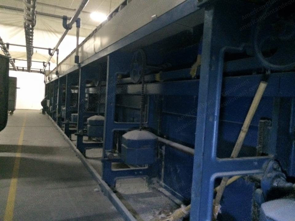 Toyota, FL-16, 1993, Roving Frame, 120 Spindles, 16 Bobbins, SKF PK-1500 Drafting