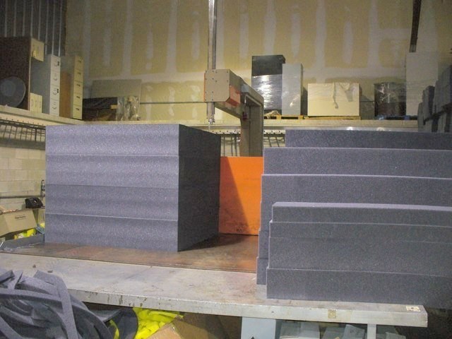 Edge-Sweets, AV-4, Vertical Slitter, 163 inch Table Width, 68 inch Max Height