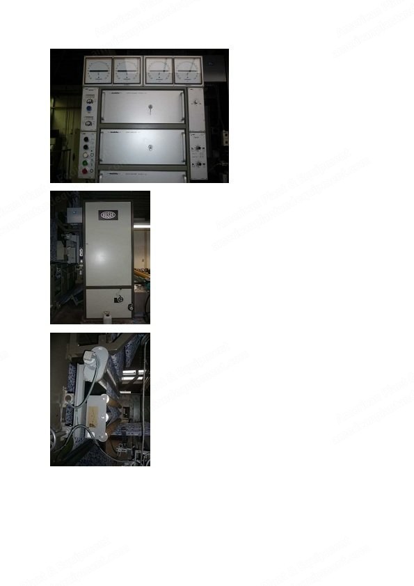 Buser, Hydromag 4V, 1982, Rotary/Flat Screen Printing Machine, 1680mm Printing Width, 12 Flat Positions, 3 Rotary Heads