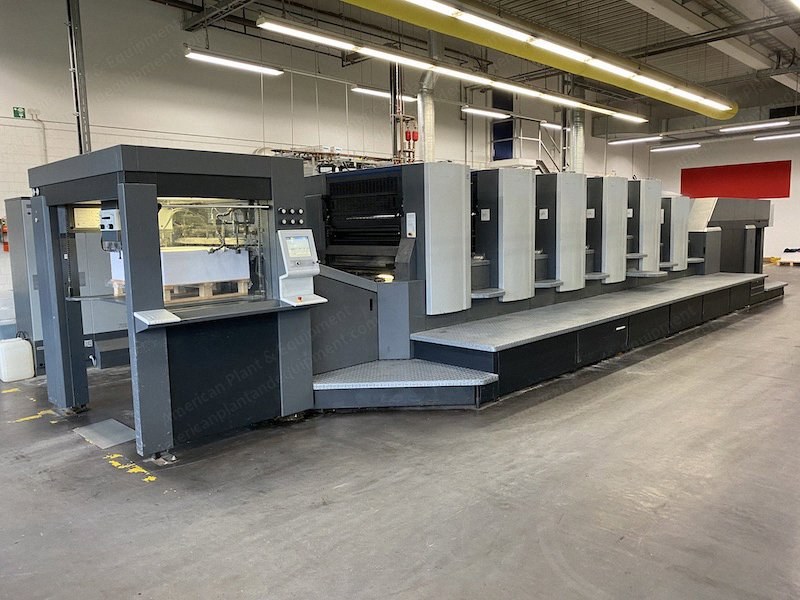 Heidelberg, CX 102-5+L LE UV, 2013, 5 Colors with Coating, 720x1020mm, 178 Million Prints