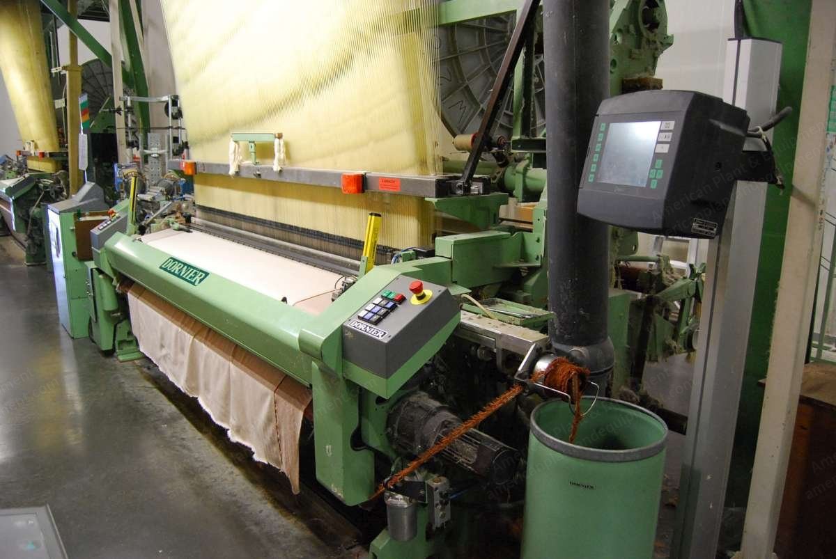 Dornier, Terry ATVF8/J, 2003, Airjet Weaving Machine, 2600mm, Staubli Jacquard LX1600B