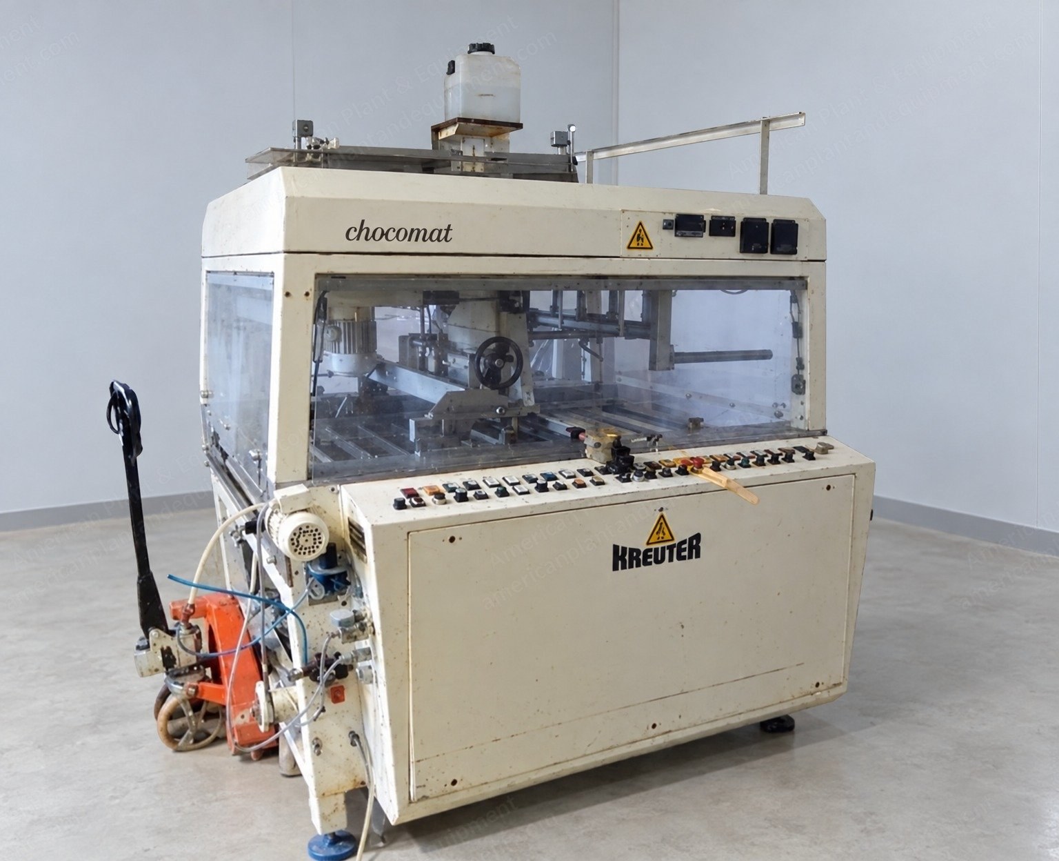 Kreuter, Chocomat K 805, 1989, Chocolate Enrober, 805 mm Working Width
