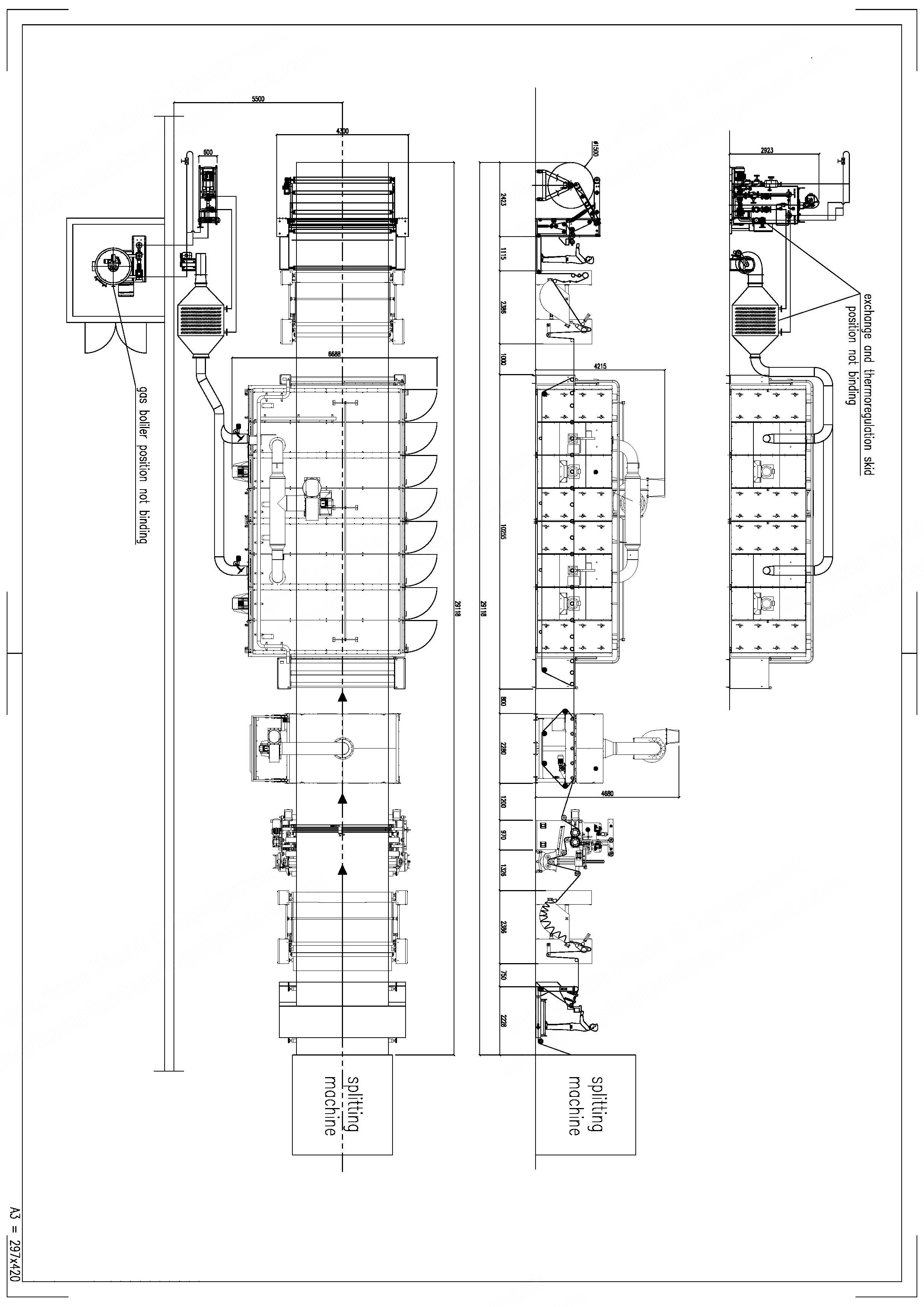 NovaStar, LC176, 3000mm Working Width Off-Line Impregnation Unit