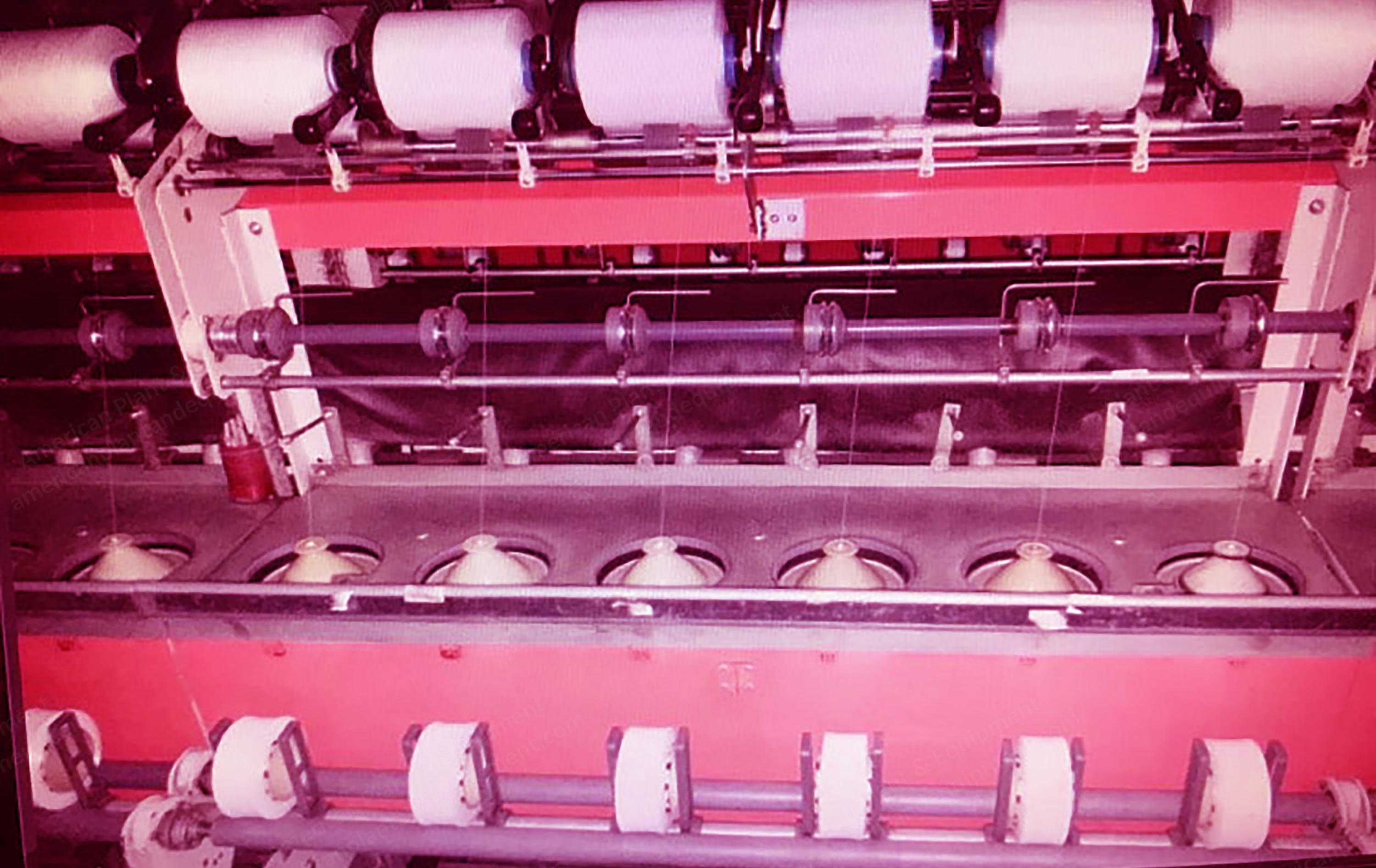 Saurer Hamel, Type 2020 EC, 192 Positions, Spandex Covering Yarn Twister