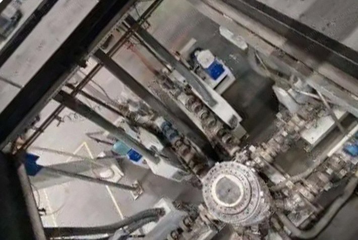 Barmag Blown Film Extrusion Line, 1996, 7 Layers, 1600mm Width, 250kg/h Output