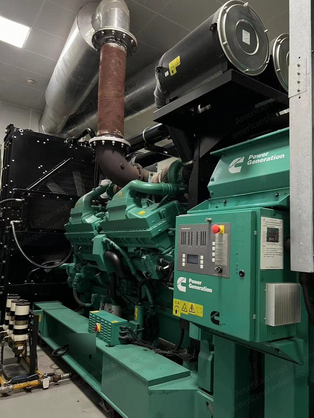 Cummins, QSK60 G4, 2012, Diesel Power Generator, 50/60 Hz, 400 V, with Radiator