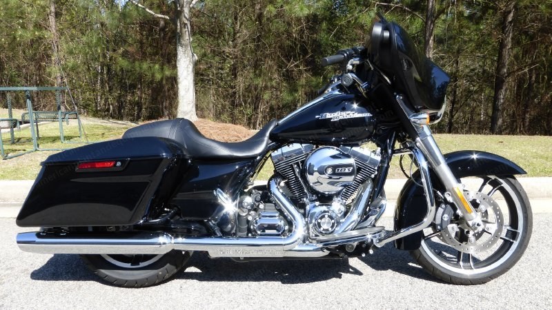 Harley-Davidson, Street Glide, 2014, 1690cc, Vivid Black, 7248 Miles