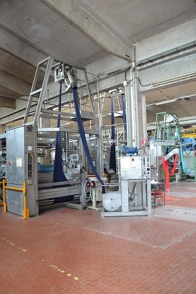 Corino Tubular Slitting Machine, with Electric Eye