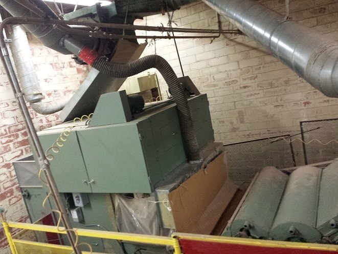 Hunter, Garnett Line, with Crosslapper and Winder, for Web/Mattress Production