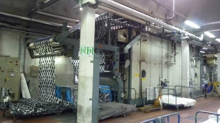 Arioli, Mini G BV, 1998, Steaming Machine, Working Width 1800mm, Capacity 300m, Thermo Oil Heating