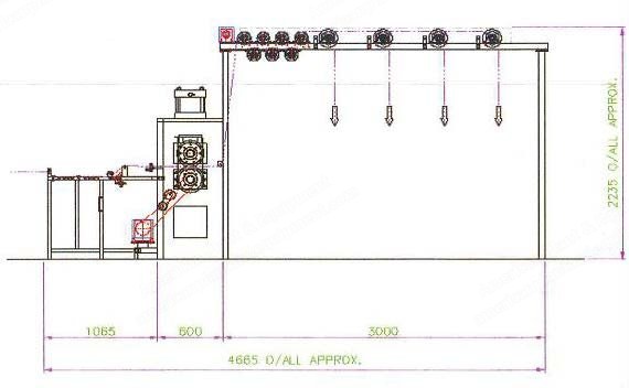 Webtex, Ribbon Calender, Roller Width 270mm, 250mm Diameter, Oil Heated