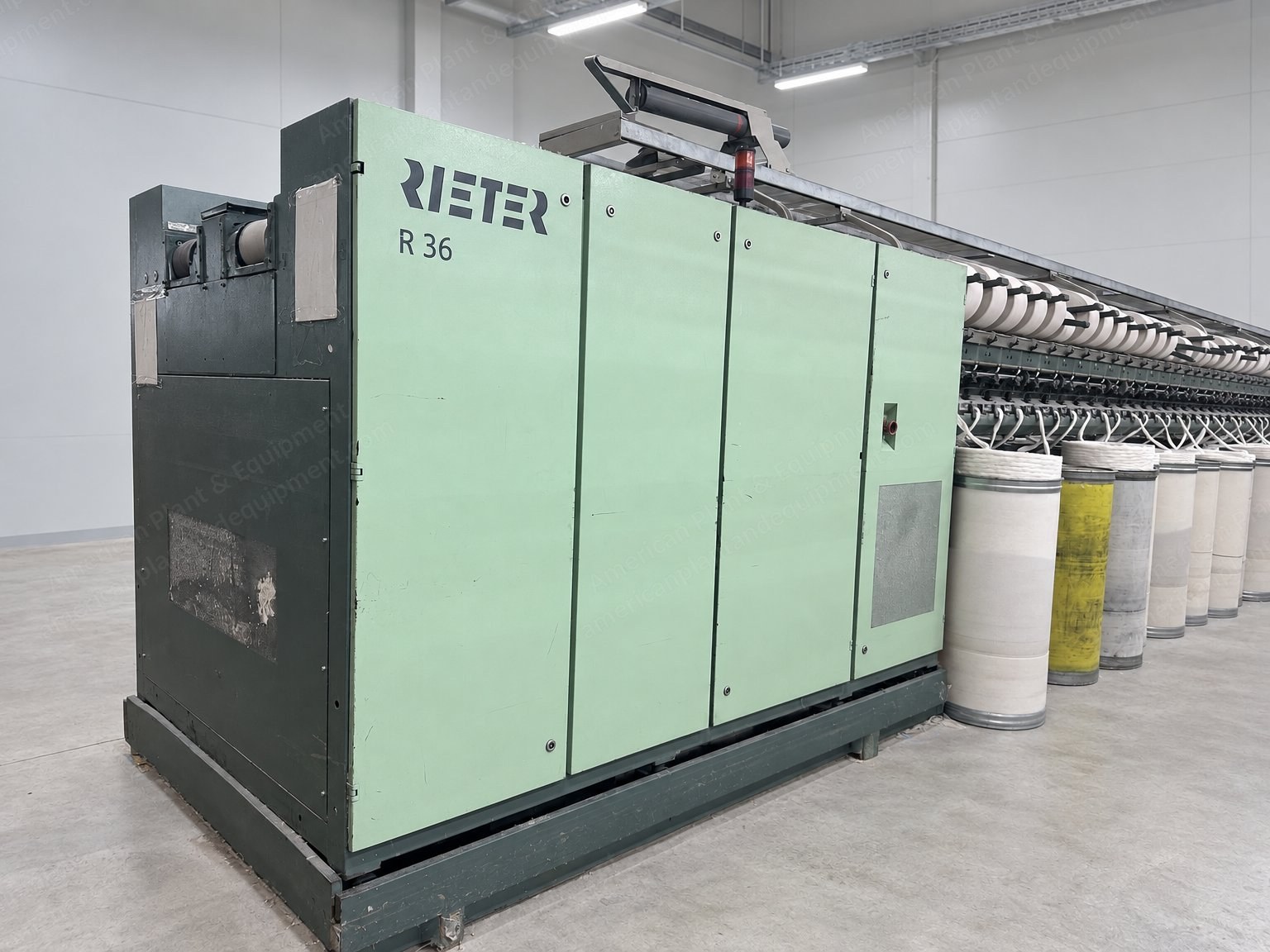 Rieter, R36, 2018, Open-End Rotor Spinning Machine, 400 Rotors, 50 mm Rotor Diameter
