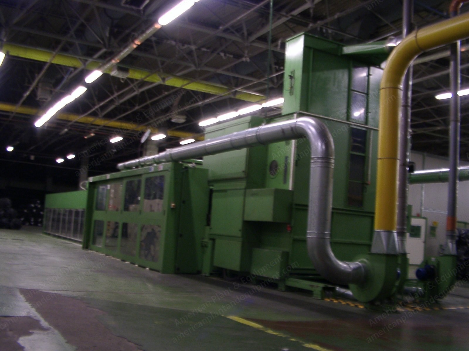 Asselin/Automatex Carding and Punching Line, 2005, 6000mm, 600 kg/h Capacity