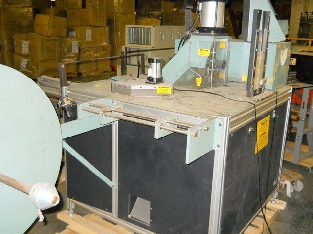 Bechik, Model 7004, Length Measuring and Cutting Machine, 16 inch Width, with Handle Unit
