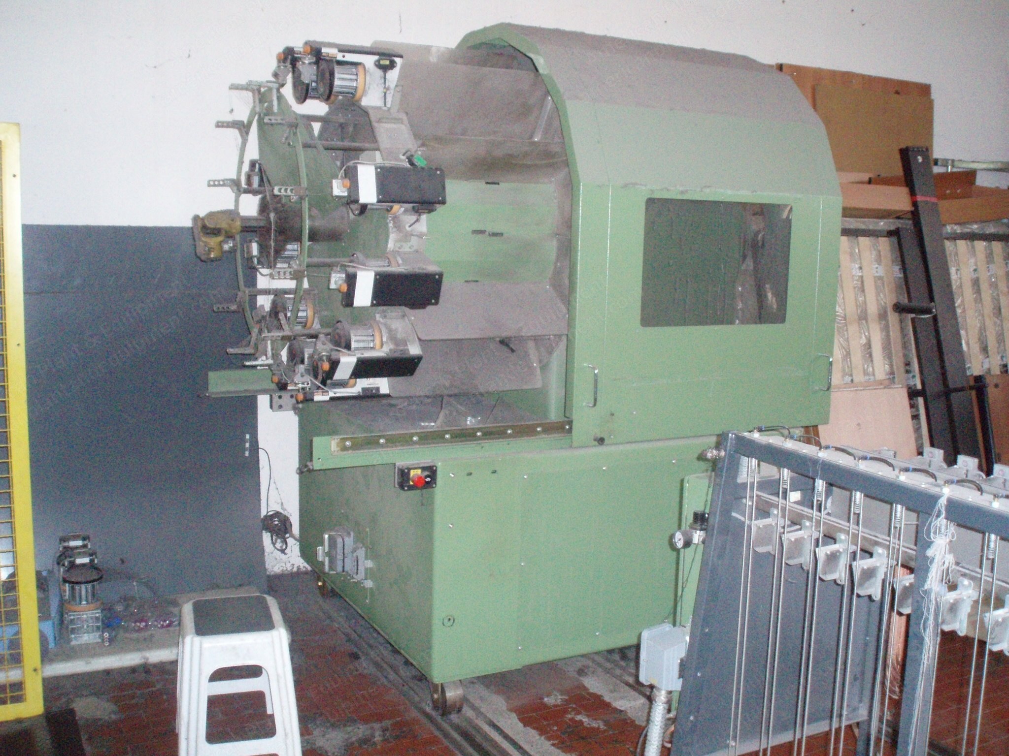 Karl Mayer, ROM2, 2000, Sample Warper, 2000mm Working Width, 14 Colors Standard Creel, 12 Colors Rotational Creel