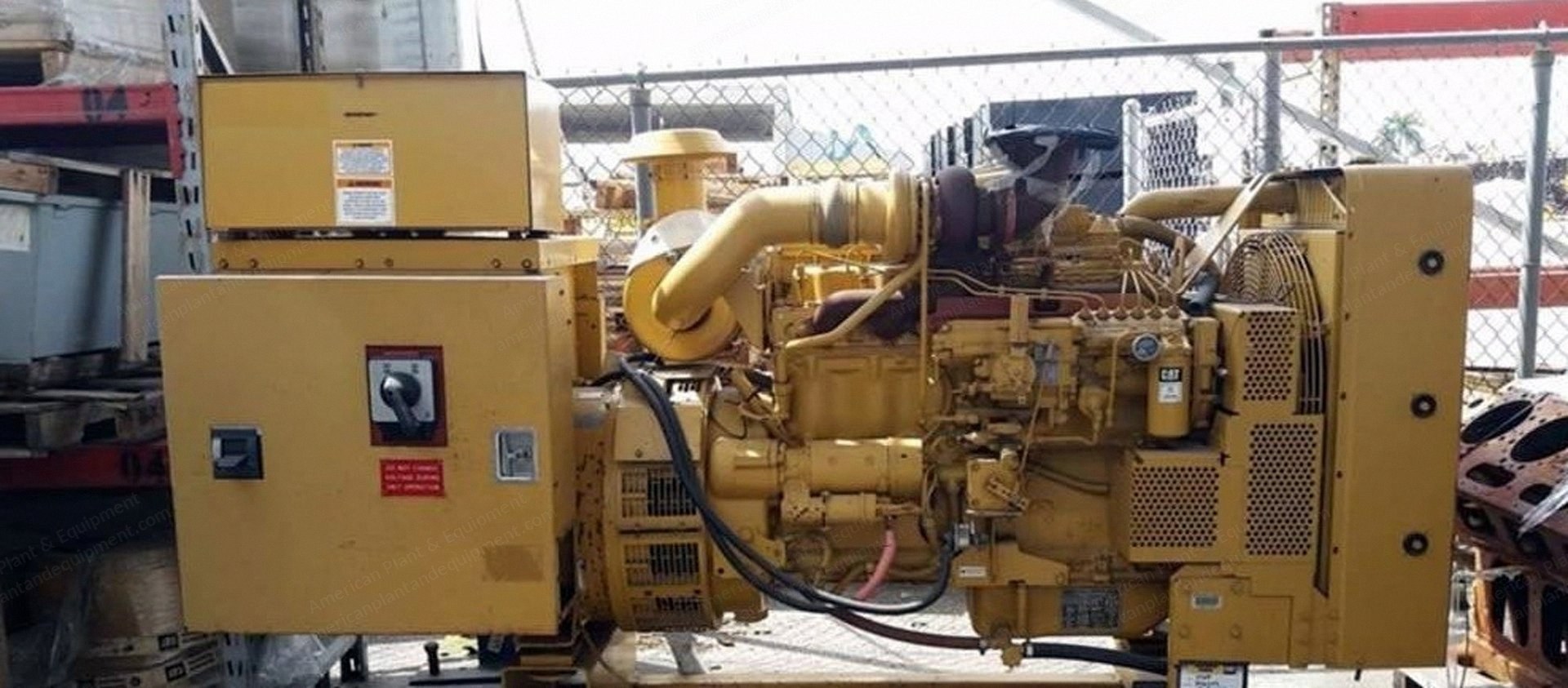 Caterpillar, 3306, 1997, 210 kW, 1800 RPM, 480V, Diesel Generator Set