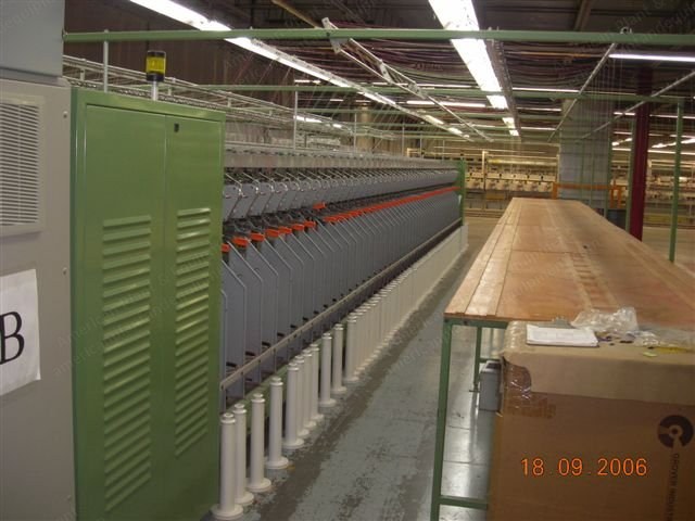 Lezzeni, BR/H240, 2004, Assembly-Twisting Machine, 100 Spindles, 165mm Ring Diameter, 240mm Traverse