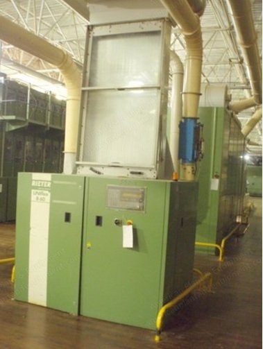 Rieter, Uniflex B60 and Unimix B7/3, 1995, Blowroom Line, Saw Tooth Opening Roller, Relay Control