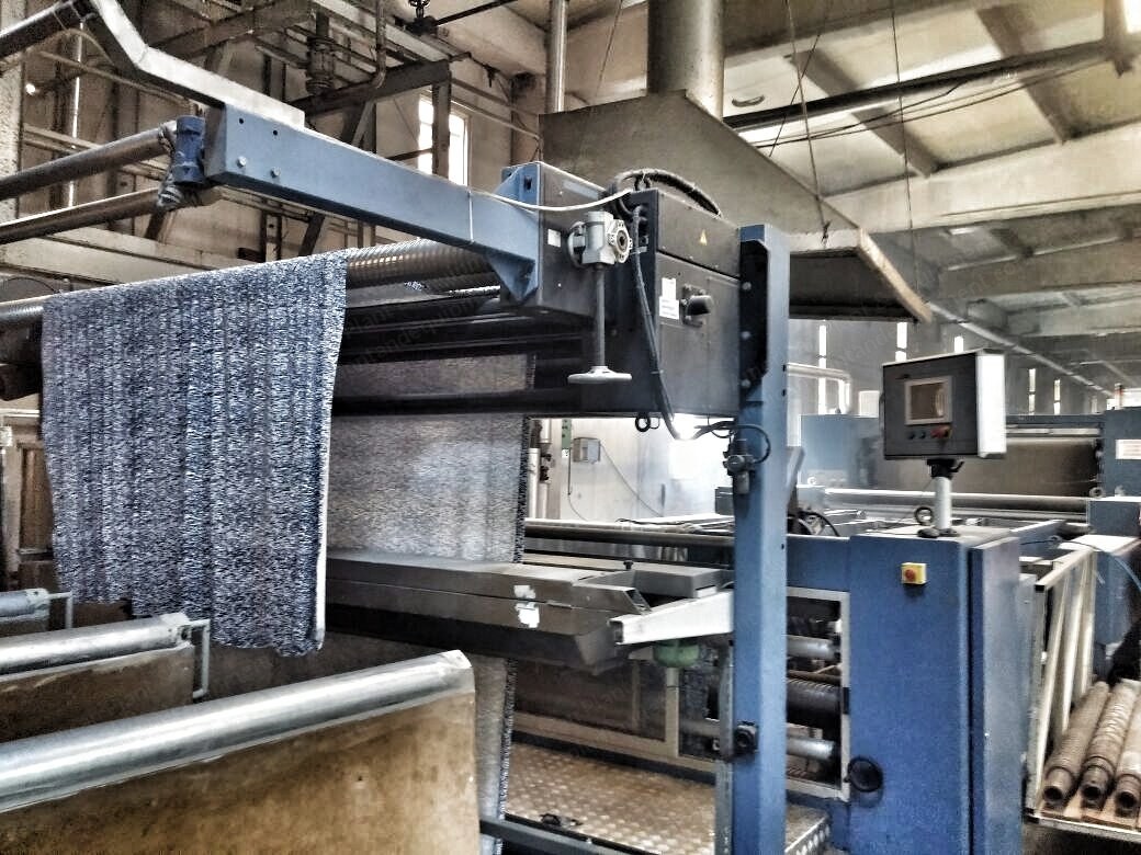 Lafer, M2500, 2009, Sanforizing Machine, 2400mm Working Width, Exit with Swinging, with Chain