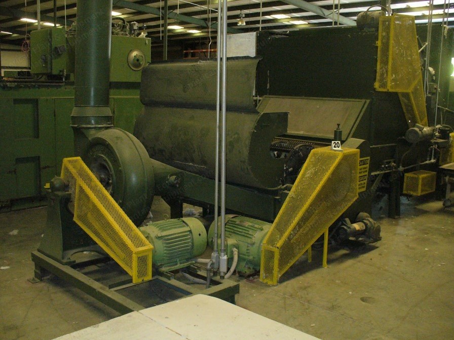 Miscellaneous Fiber Blending and Opening Equipment, Hergeth Horizontal Bale Opener, Davis & Furber Fine Opener, Sturtevant Blower