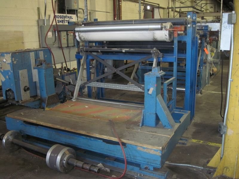 Rosenthal, 60 Inch Sheeter, Cross Cutter, Gamma Stacker, Metal Detector