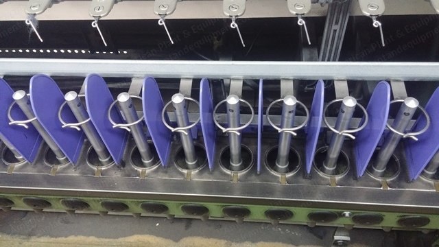 Zinser, Model 421 S, 1990, Ring Spinning Machine, 516 Spindles, 50mm Ring Diameter, 82.5mm Gauge