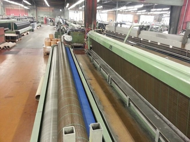 Sulzer, P7100 / P7150 / P7250, Polypropylene Tape Projectile Looms, 213" Width, with Batcher