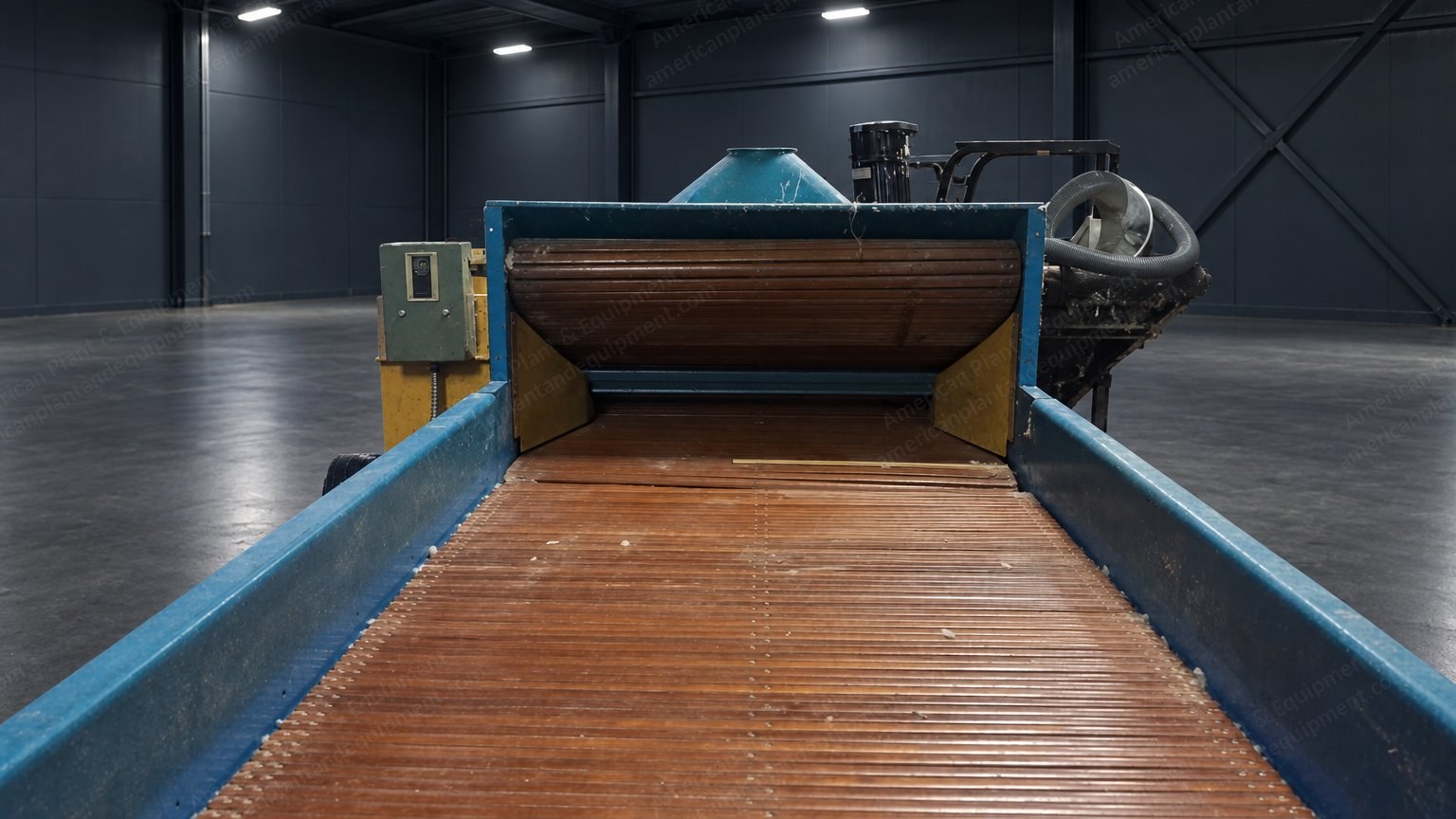 Wired Felt Opener, 44 inch Working Width, 15 HP, with Condenser and Conveyors