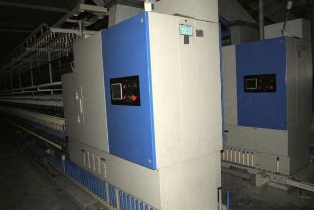 Toyoda, RX 240, 2004, Ring Spinning Frames Linked to Murata 21C Winders, 1200 Spindles, 70mm Spindle Gauge, 45mm Ring Diameter