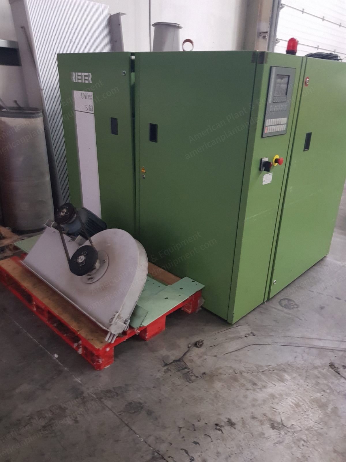 Rieter, Uniflex B60, 2002, with Flat Cylinders