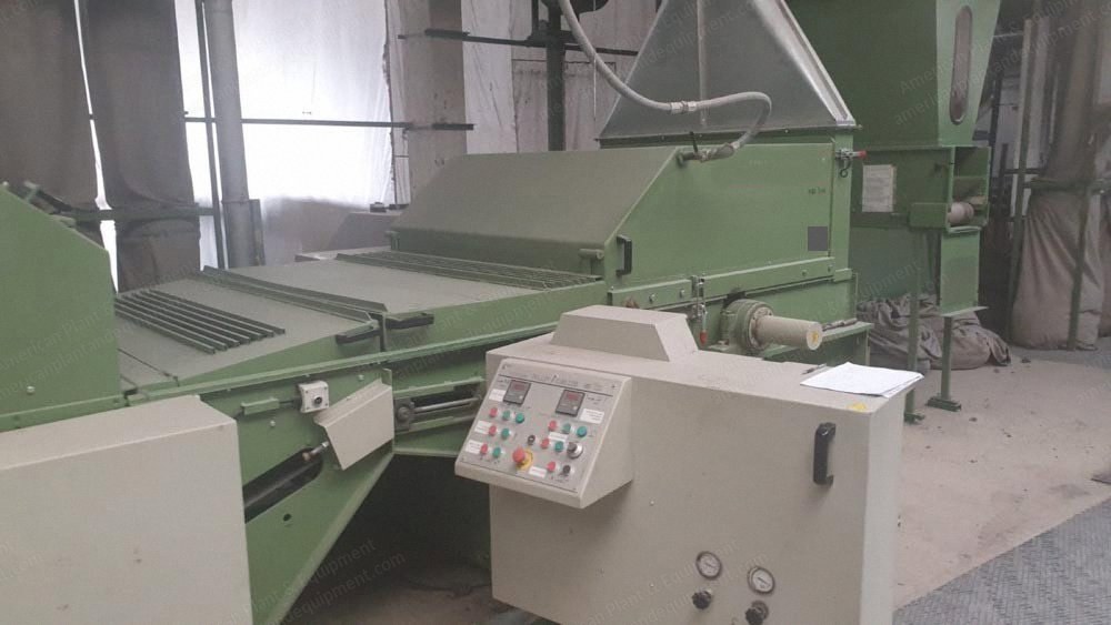 Dell'Orco & Villani, Triple Drum Tearing Line, 2003 to 2008, Working Width 1500mm