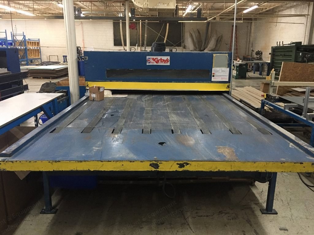 Kirby, Roller Die Cutter, 1990, 84 inch Working Width, with Spare Roller