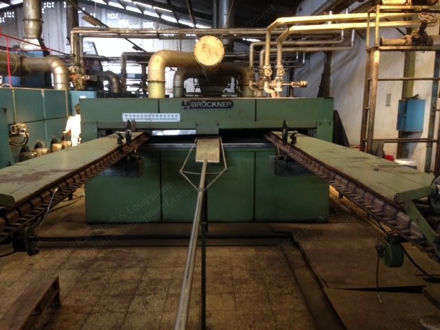 Bruckner Stenter, 1850mm Width, Oil Heated, 5 Chambers