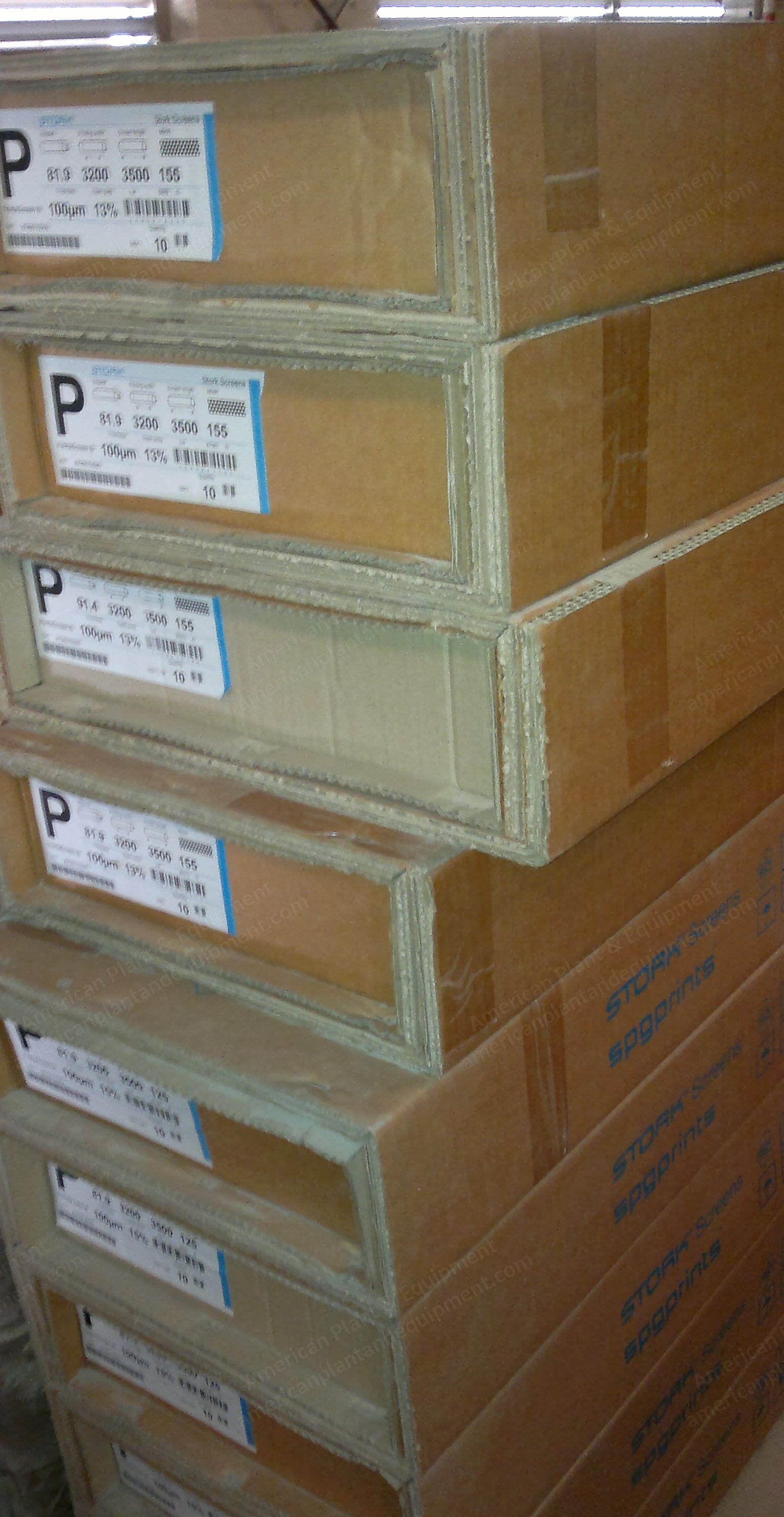 Stork, Rotary Printing Screens, 3500mm, Brand New