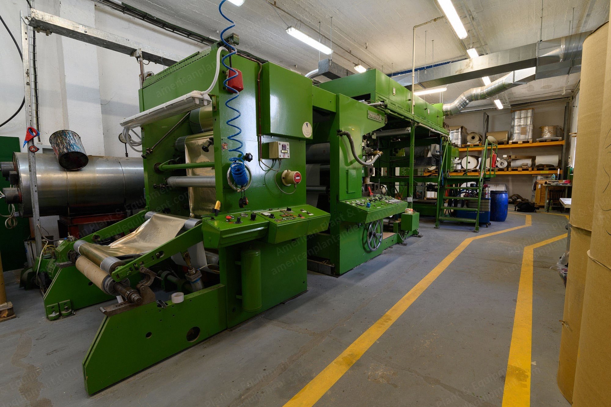 Kroenert, PAK 600, 1980, Waxer / Laminator / Coater, Working Width 500 to 1050mm, Speed 300 m/min
