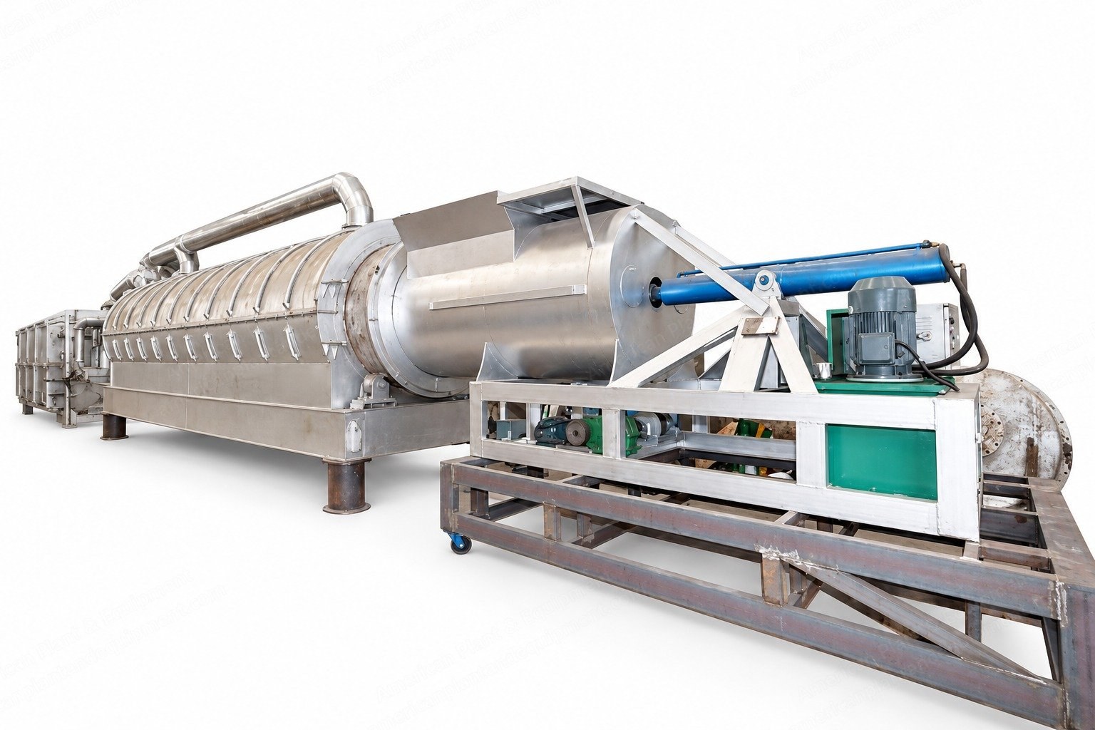 NovaStar, RL166, Tyre Pyrolysis Rotary Pyrolysis Furnace, 2025, 4-Ton Capacity