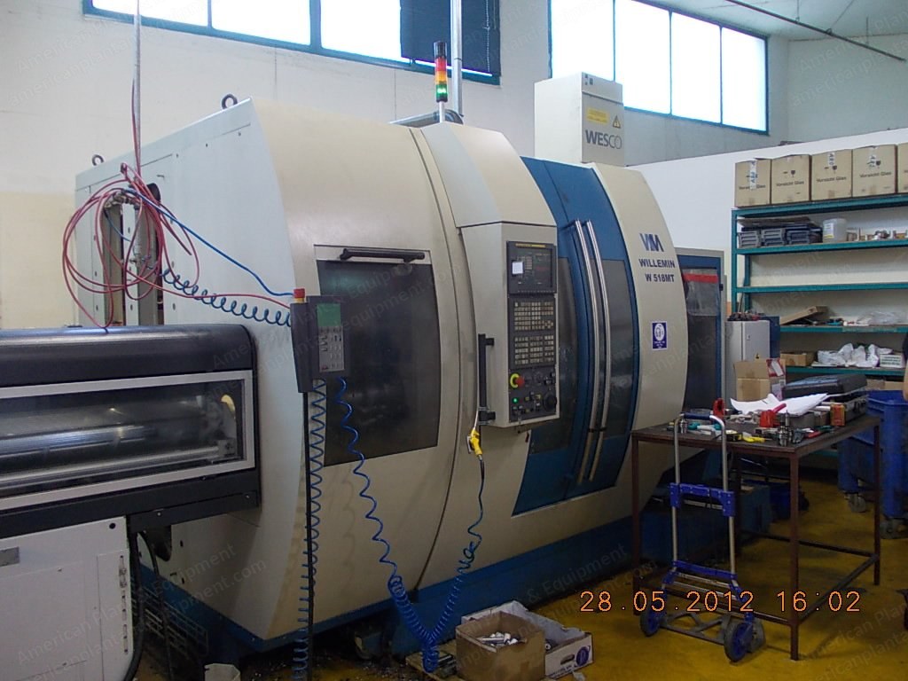 Willemin-Macodel, W-518-MT, 2007, 10-Axis Machining Center