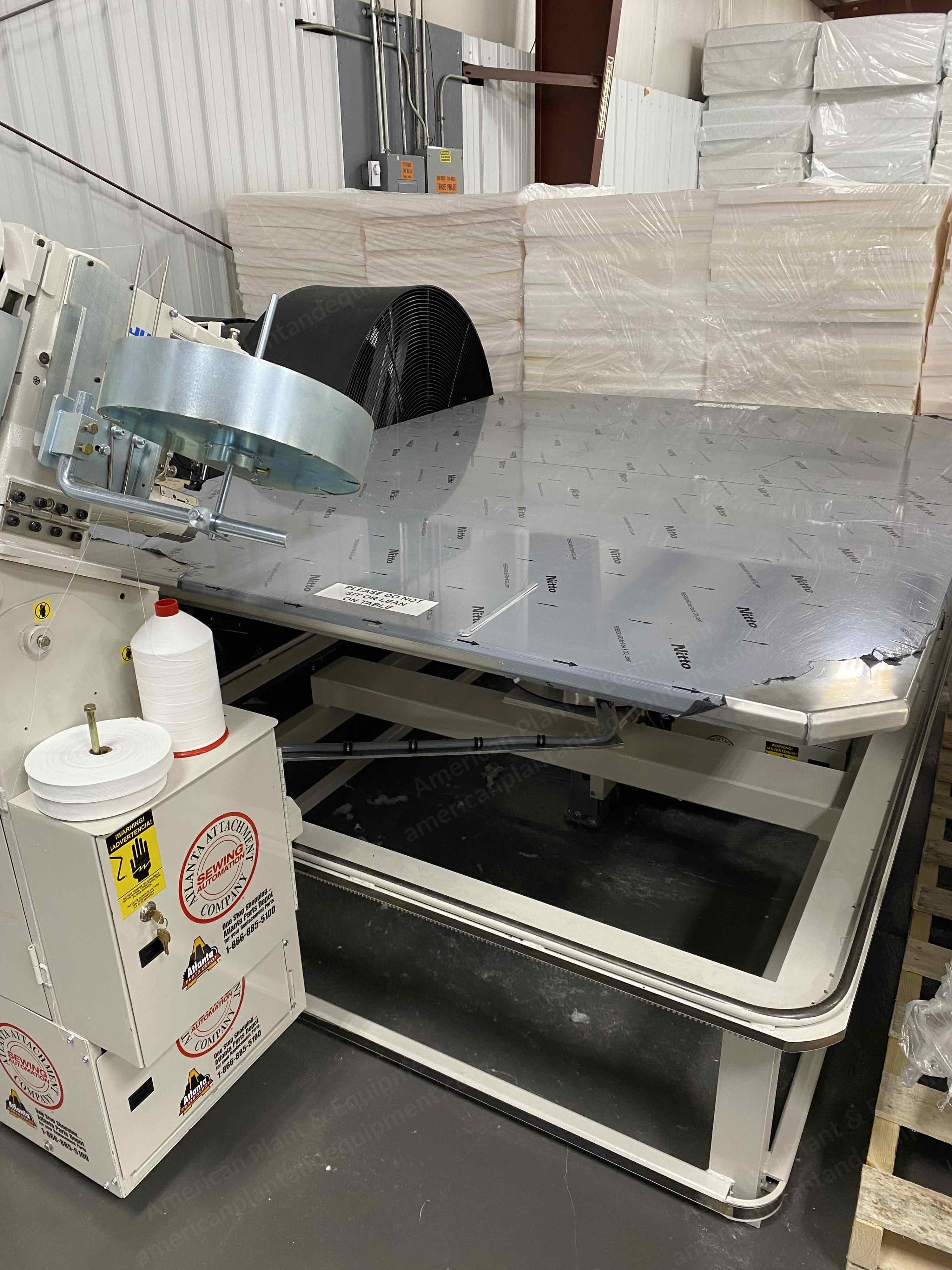Atlanta Attachment, 11345-2CQSJ, 2024, Queen Size, 300UX6 Sewing Head