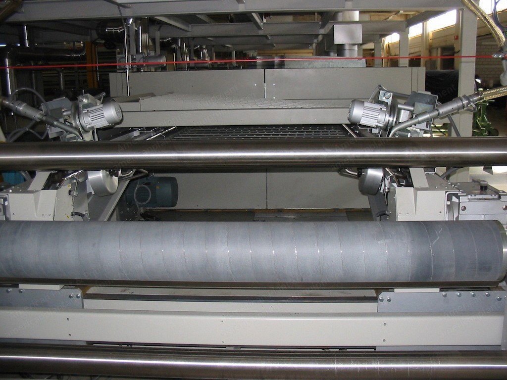 Monforts, Montex-V JS 3F Twin Air, 2008, 3 Chambers, 2000mm Working Width, Diathermic Oil Heating
