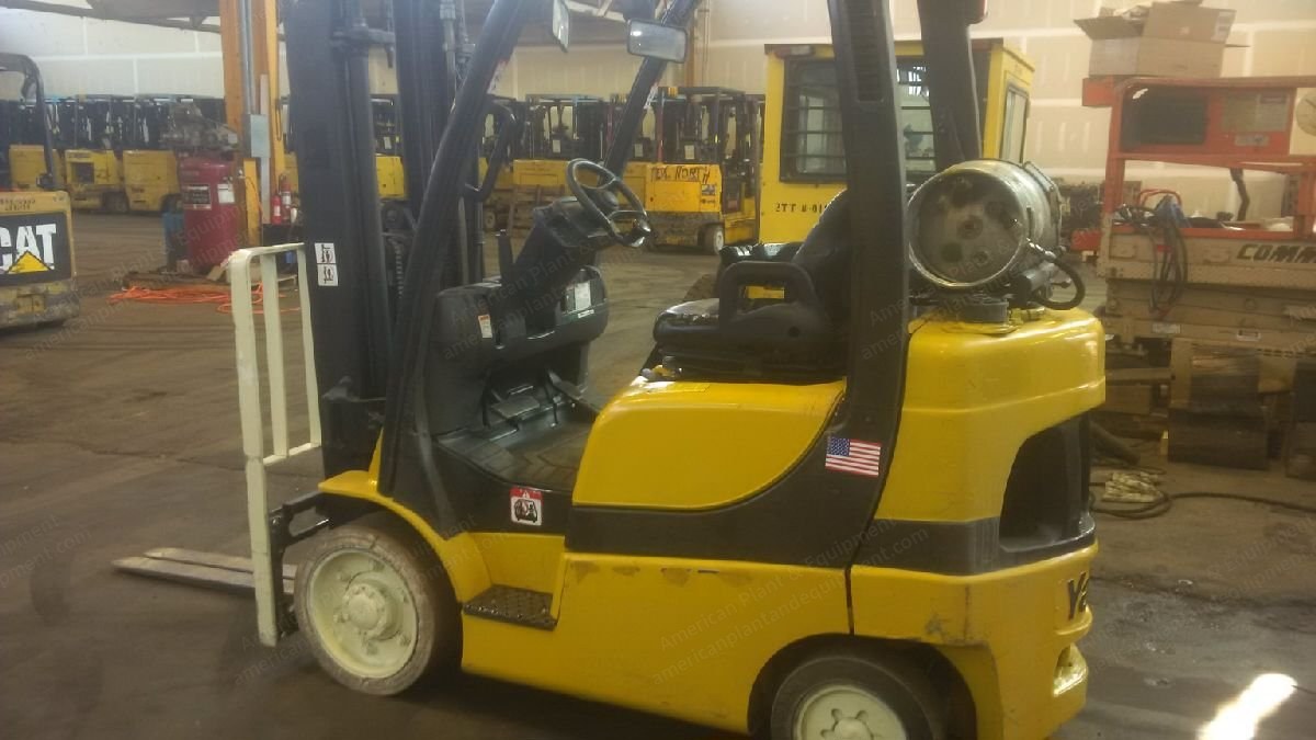 Yale, GLC050, 2007, 5000 lbs Capacity, Triple Stage Mast, 200" Lift Height