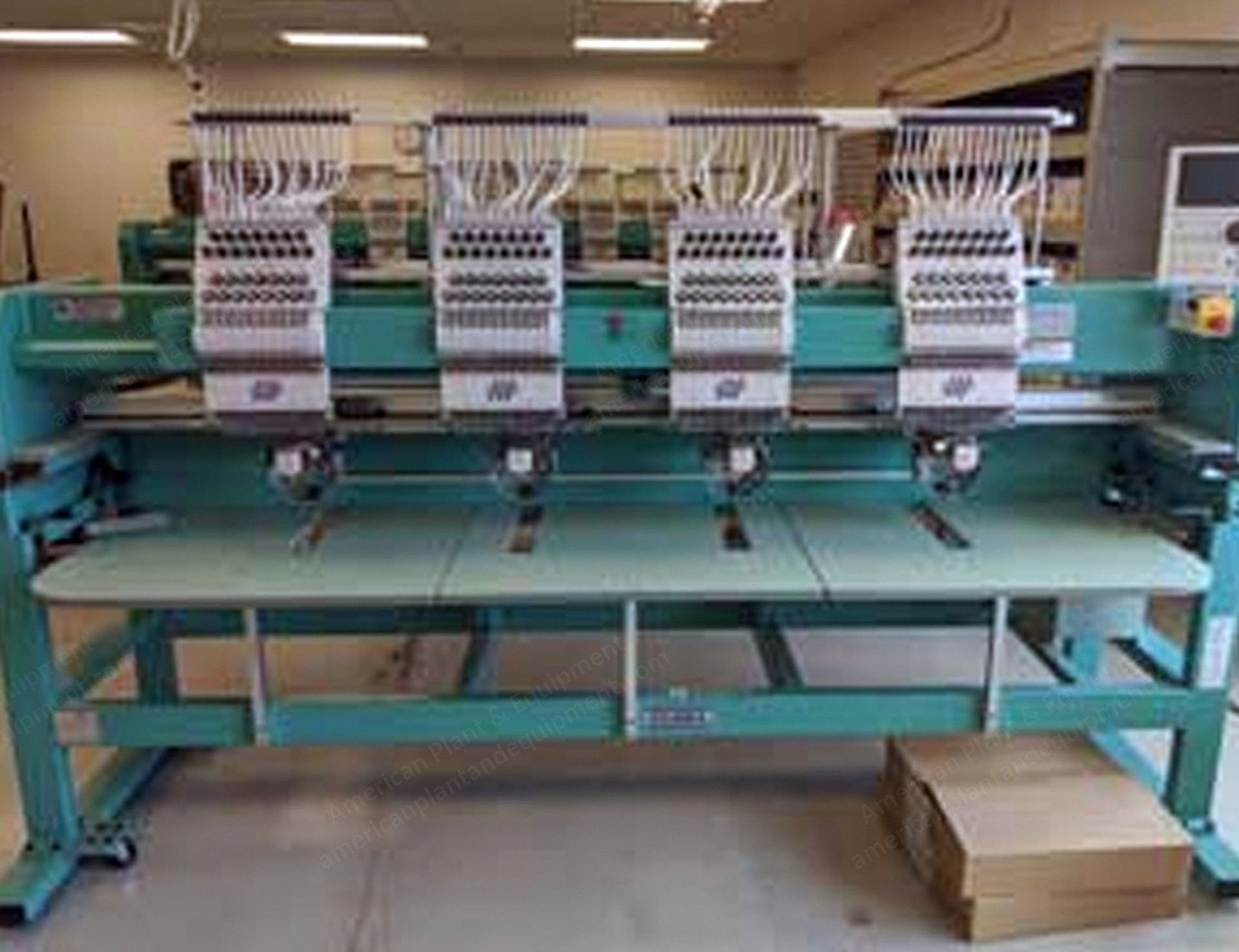 Tajima, TFMX-IIC1504, 2016, 4 Head, 15 Needles, 17x16" Sewing Field, High Speed Embroidery Machine