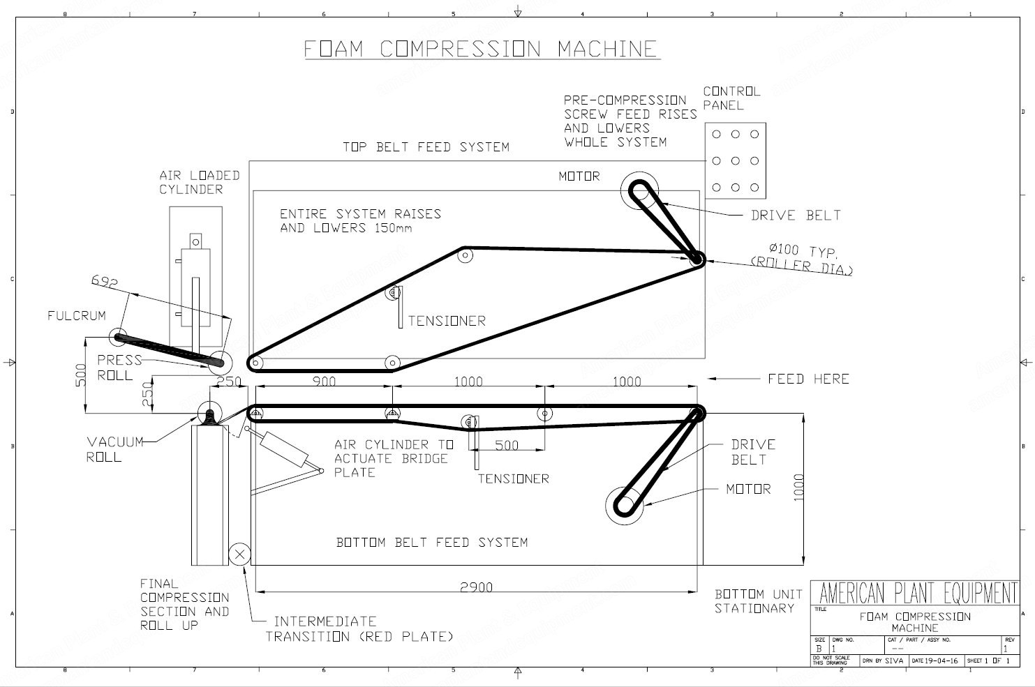 Foam Panel and Topper Compression Machine with Roll Winding in Shrinkwrap