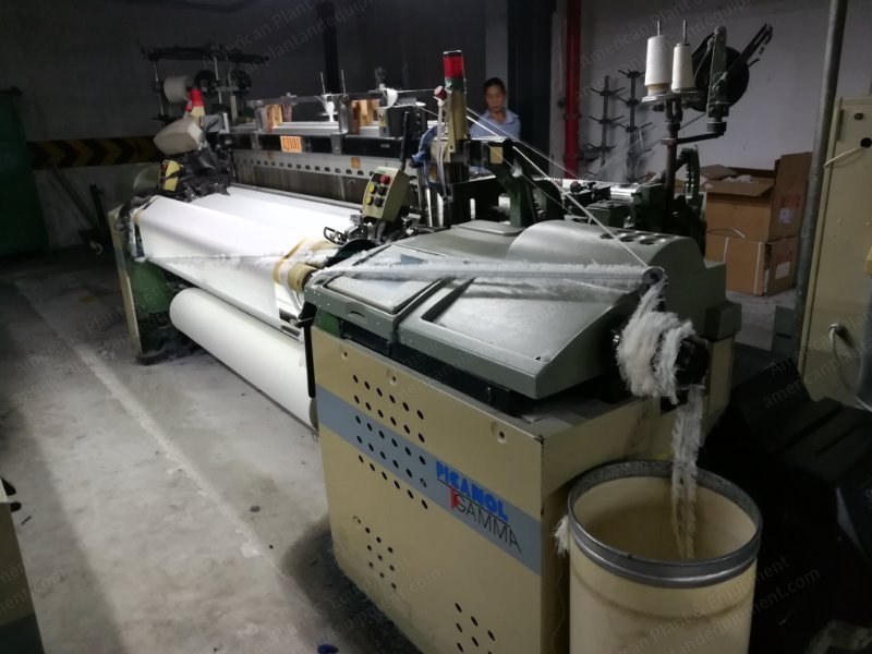 Picanol, Gamma, 2001, Rapier Loom, 1900mm Width, 8 Colors, Staubli 2668 Dobby