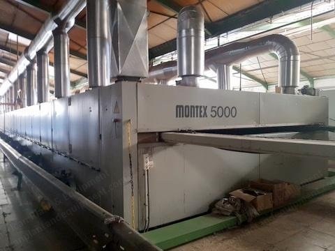 Monforts, Montex 5000 10F, 2003, 3400mm Working Width, 10 Chambers, Gas Heated