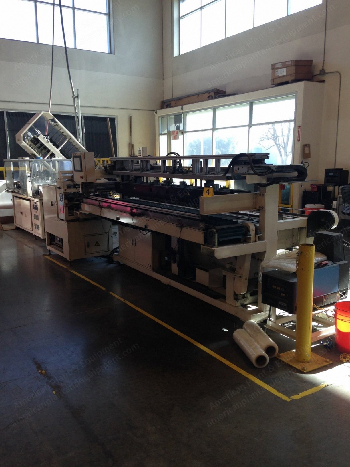 Tecmic Cm-60 Pocket Coiler With Pkta-34a Assembler And 200h-k3 Coil Machine, 2008, 70 Coils/min, 6-8 Inch Height